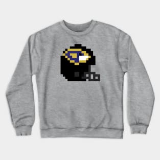 8 Bit Baltimore Raven's Helmet Crewneck Sweatshirt